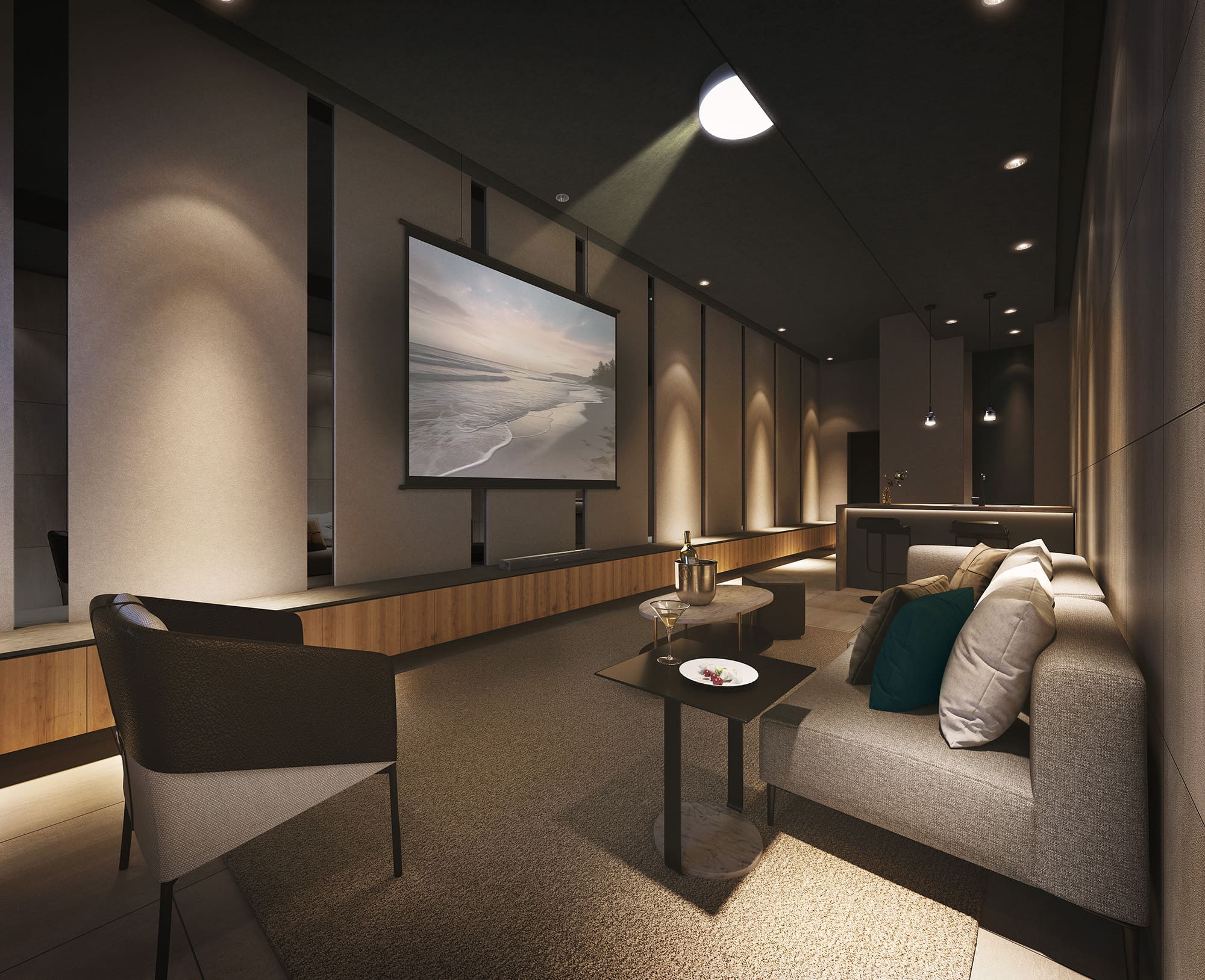 パーティルーム完成予想CG