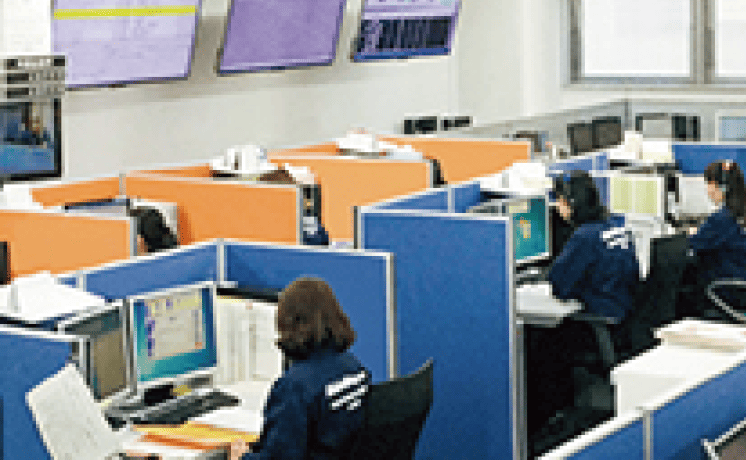 24時間365日で監視&万一の際は緊急出動